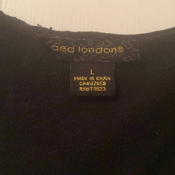 QED London skull tank top - Picture 2 of 3